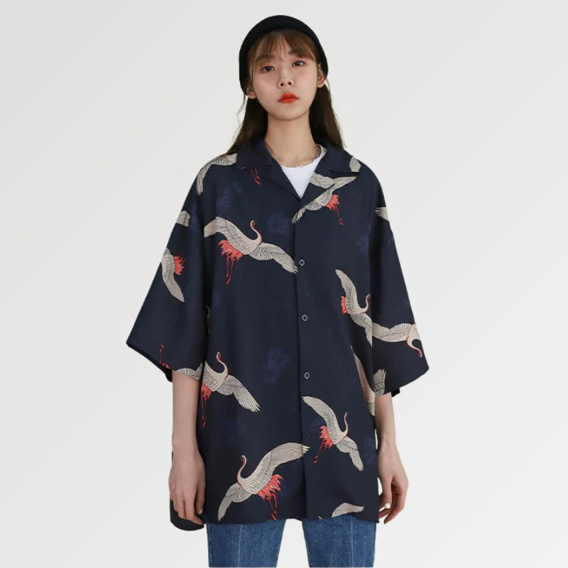 Veste Kimono Longue Femme 'Okariya'