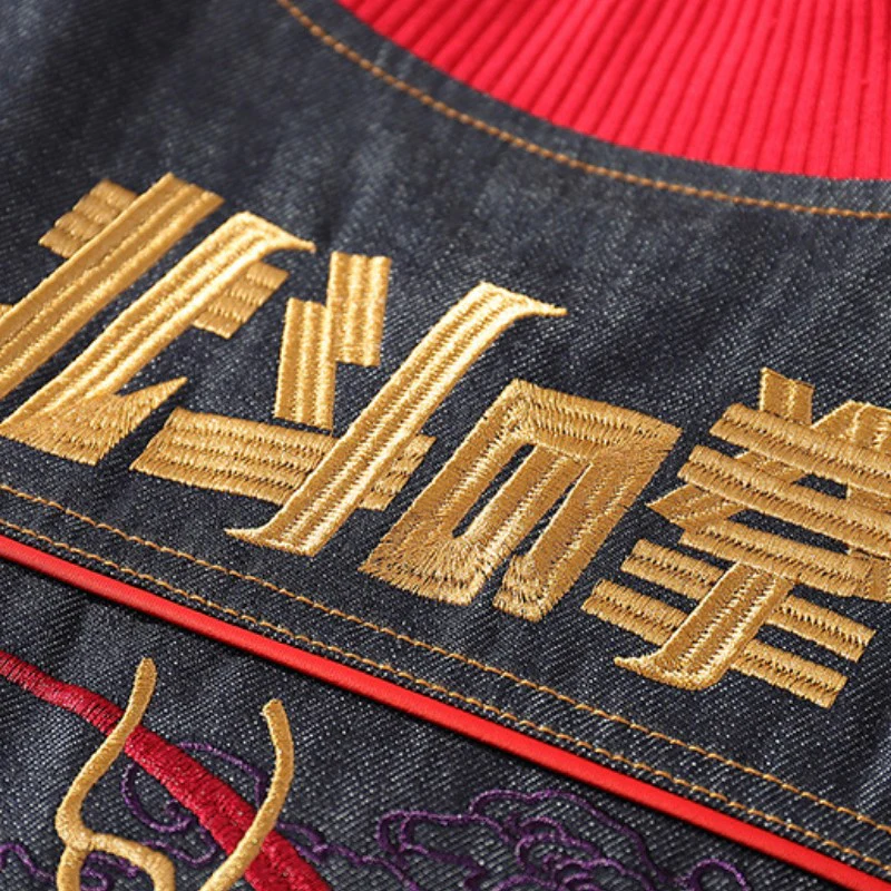 Veste Sukajan Homme 'Denim Konaya' - Image 3